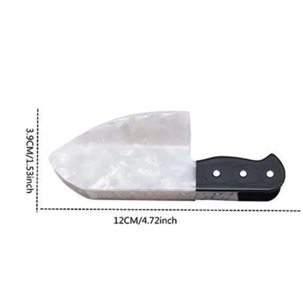 NWT ⚜️🔪⚜️ Acrylic Knife Hair Claw Clip Accessory Halloween